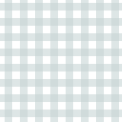 Gingham in Soft Sky