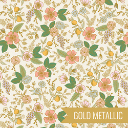 Colette in Cream Metallic