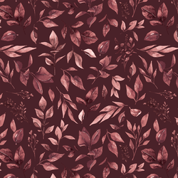 Leaves in Maroon