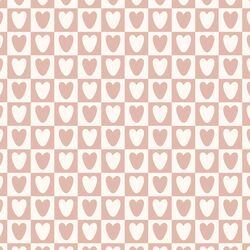 Valentine Checkerboard in Blush