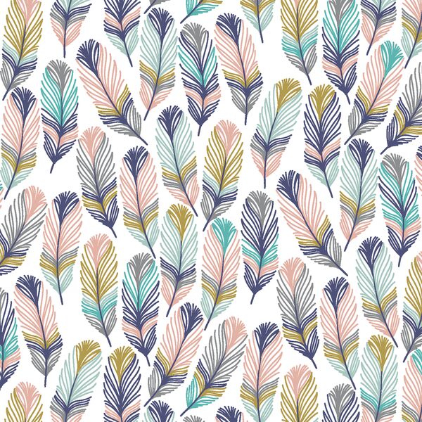 Feathers in Cottontail