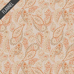 Paisley Power Flannel in Desert