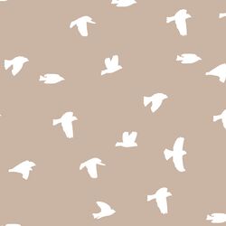 Flock Silhouette in Sand