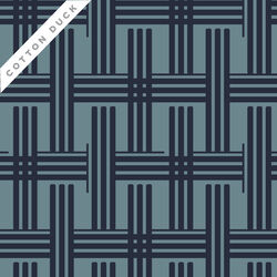 Rami Cotton Duck in Blue