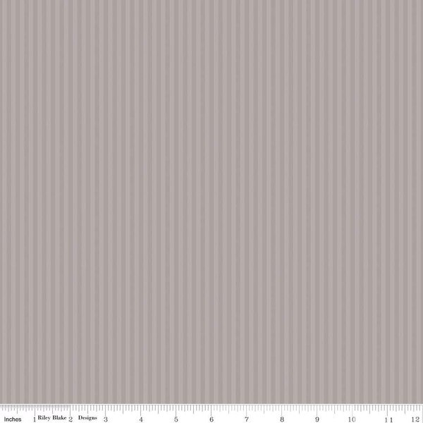 1/8&#x22; Tonal Stripe in Gray (c500-gray) | Stripes | Riley Blake Designs | Riley Blake