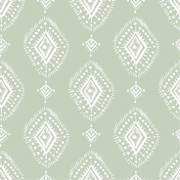 Geometric in Succulent Green