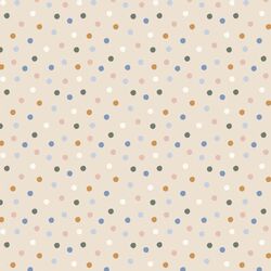 Tossed Polka Dot in Feather Multi