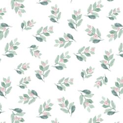 Rose Branches in Garden