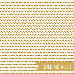 Rickrack in Cream and Gold Metallic