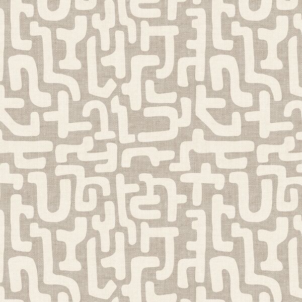 Geometric in Dove Grey