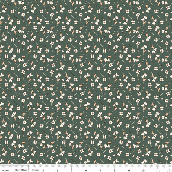 Flowers in Green