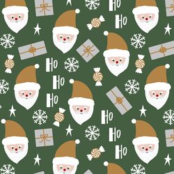 Jolly Santa in Evergreen
