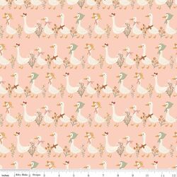 Goose Stroll in Pink