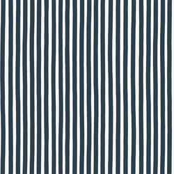 Winter Candy Stripes in Midnight