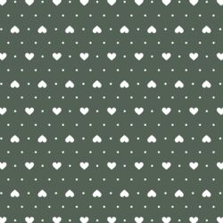 Heart Dots in Leaf