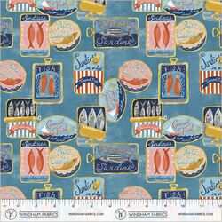 Tinned Fish in Sea Blue