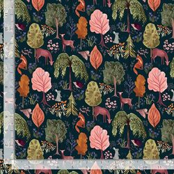 Floral Forest in Midnight
