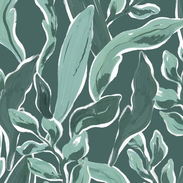 Large Painted Foliage in Lush