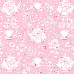 Garden Tea Party in Camilla Pink
