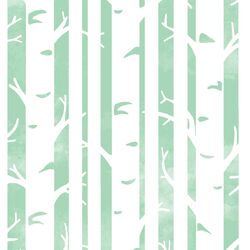 Big Birches in Seaglass