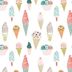 Ice Cream Cones in Paradise