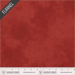Palette Flannel in Barn Red