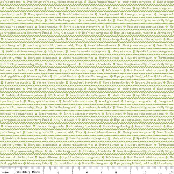 Text in Green