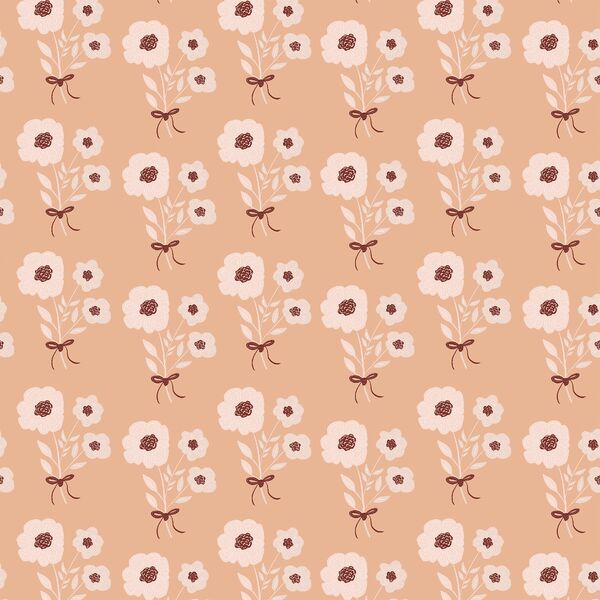 Field Bouquet in Peach