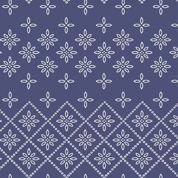 Eyelet in Indigo
