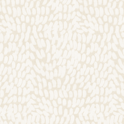 Large Brushstrokes in Cream