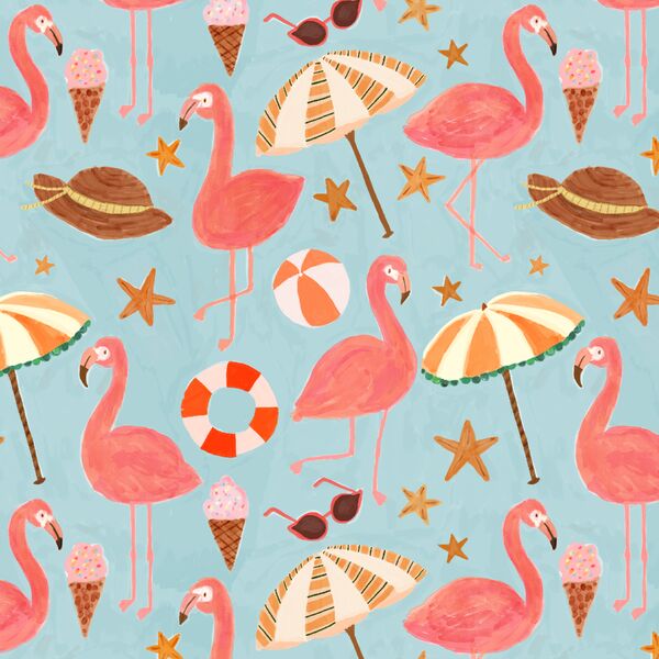 Flamingo Beach in Pacific
