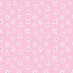 Painterly Daisies in Pink