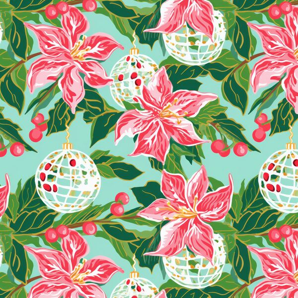 Joyful Ornaments in Wave