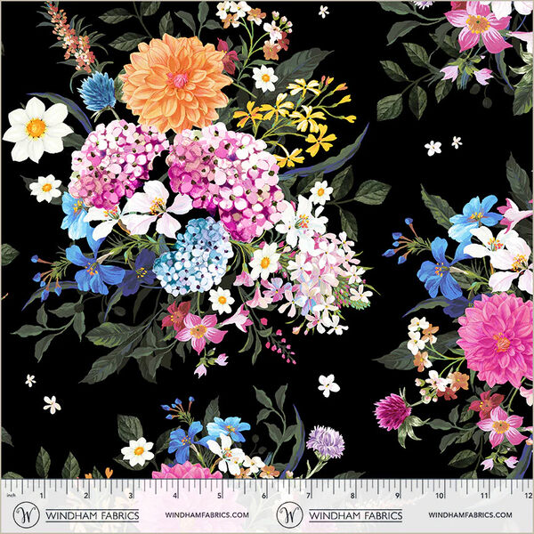 Bountiful Bouquets in Black