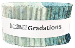 Stonehenge Gradations 2.5" Strip Roll in Gemstone