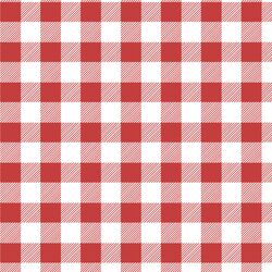 Medium Buffalo Plaid in Geranium