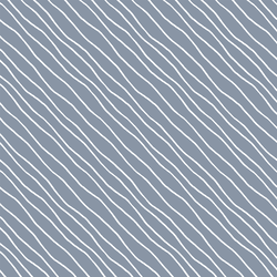 Wonderland Stripe in Blue
