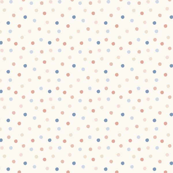 Tossed Polka Dot in Blooming