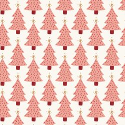 Christmas Tree in Coral Pink