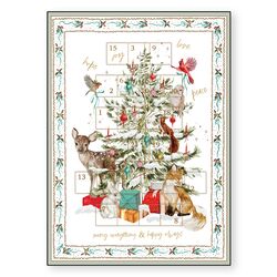 Advent Panel in Woodland Holiday
