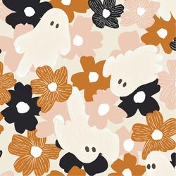 Large Spooky Floral in Ghoulish