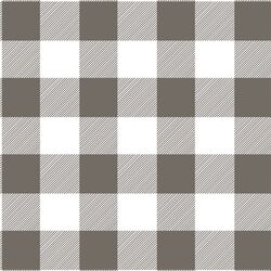 Buffalo Plaid in Stone