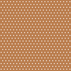 Spring Polka Dot in Burnt Orange