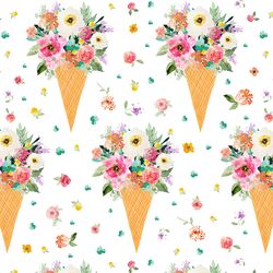 Cone Bouquet in Rainbow