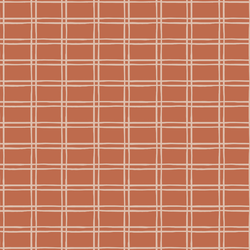 Wild Plaid in Pink Terracotta