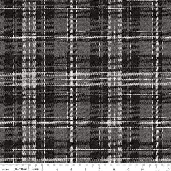 Plaid in Black