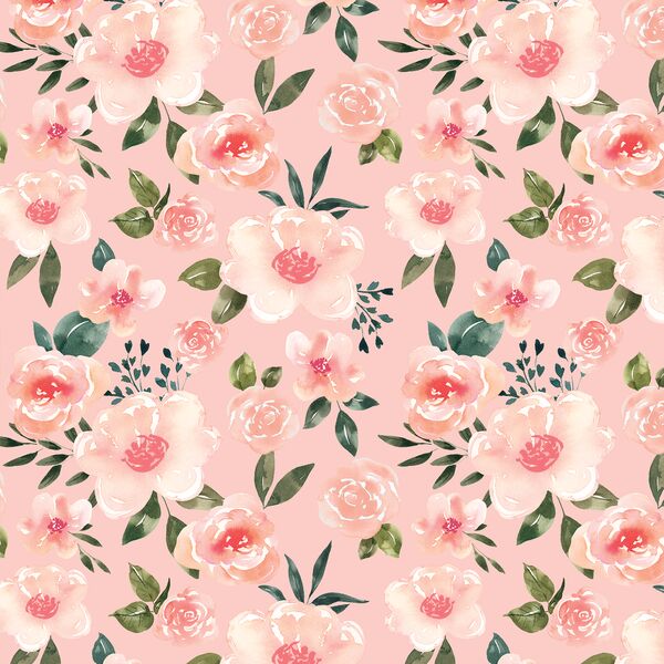 Garden Floral in Pink