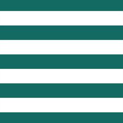 Horizontal Play Stripe in Emerald