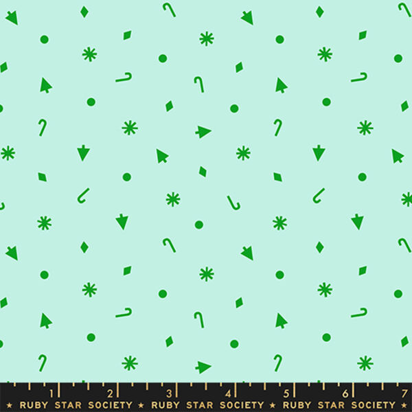 Christmas Confetti in Mint