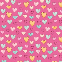 Hearts in Magenta